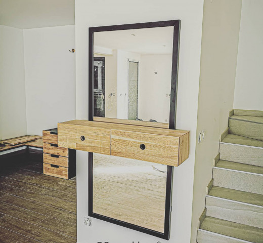 BG meubles console avec miroir