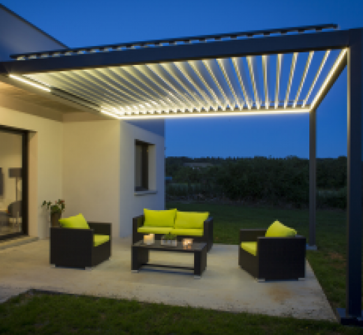 BM Boutique du menuisier pergola bioclimatique