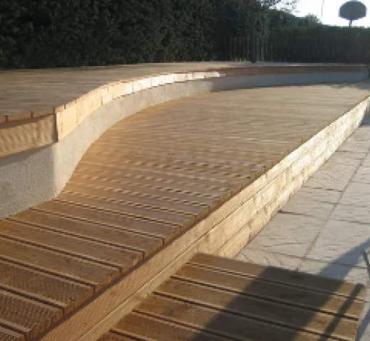 Boniffacy marche escalier terrasse