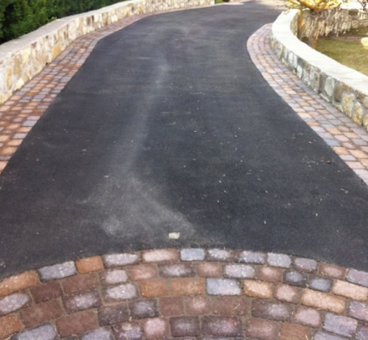 EVR création chemin enrobé