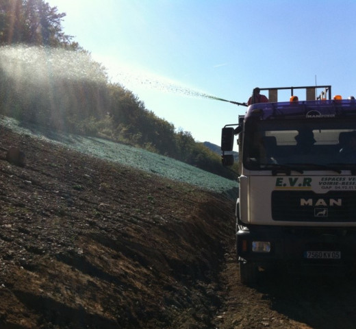 EVR hydroseeding