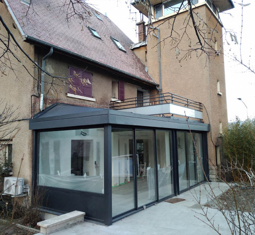 Techni aluminium Véranda en acier