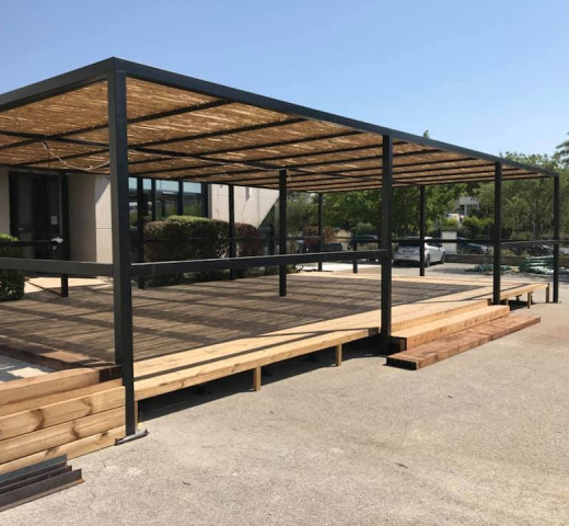 ABP menuiserie aménagement pergola