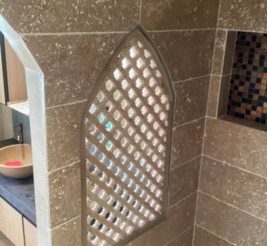 ABP menuiserie chassis moucharabieh salle de bain