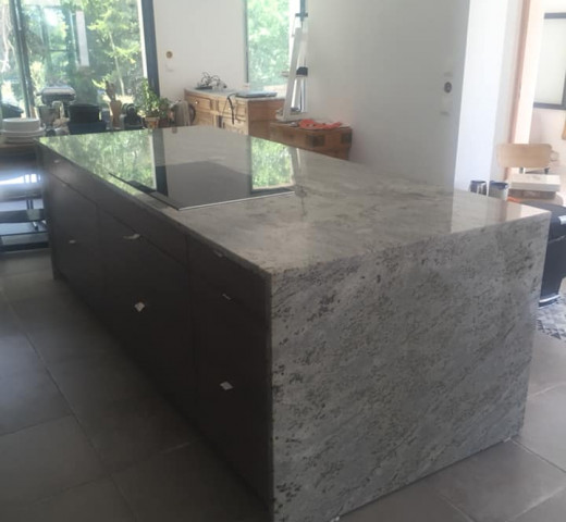 ABP menuiserie cuisine ilot central