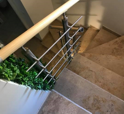 ABP menuiserie escalier bois pierre metal