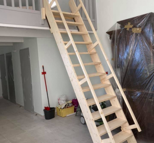 ABP menuiserie escalier mobile bois