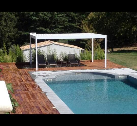 ABP menuiserie terrasse bois piscine