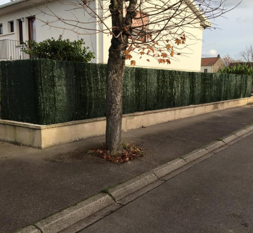 Boulanger cloture villa