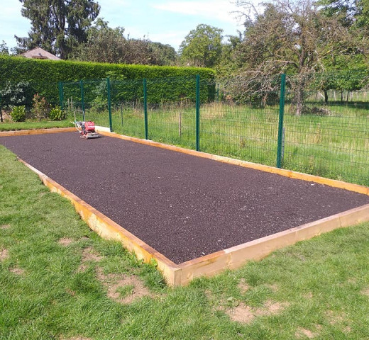 Boulanger terrain de pétanque