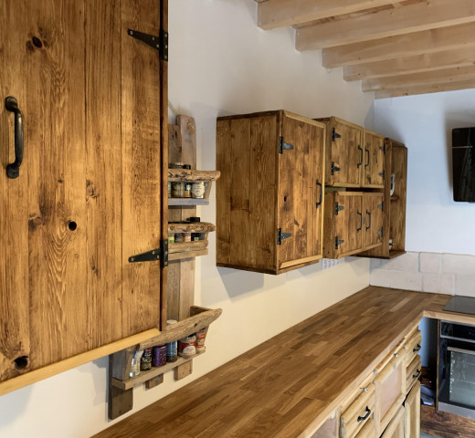 Skaiia Factory cuisine meuble haut bois