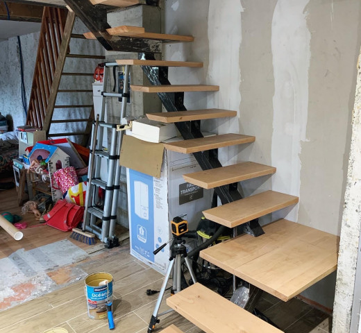 Skaiia Factory escalier sous sol