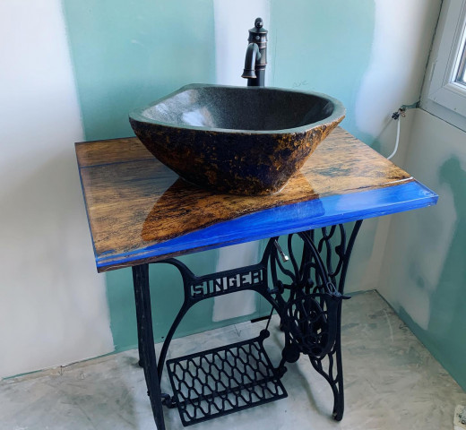 Skaiia lavabo machine à coudre singer