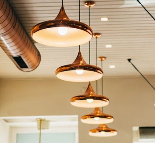 Lampes suspendues en laiton Beraud Elec électricien Cherche un Pro.fr Annuaire Artisan