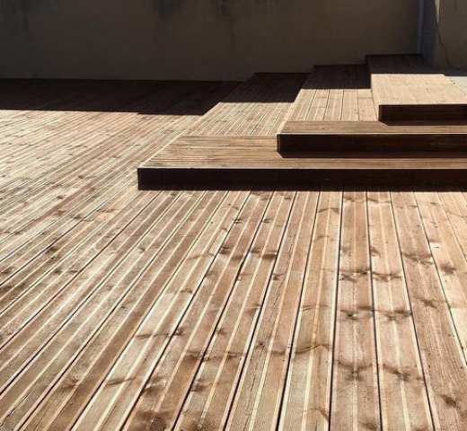 Terrasse maison POSADAS à Toulenne Peinture Cherche Un Pro.fr annuaire artisan