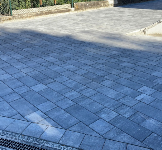 WK Construction Haguenau 67 allée pierres