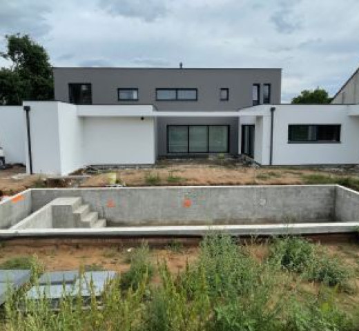 WK Construction Haguenau 67 maison moderne formes carrée un étage