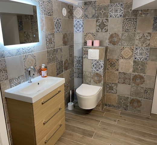 Hset à Alfortville 94 aménagement toilette WC