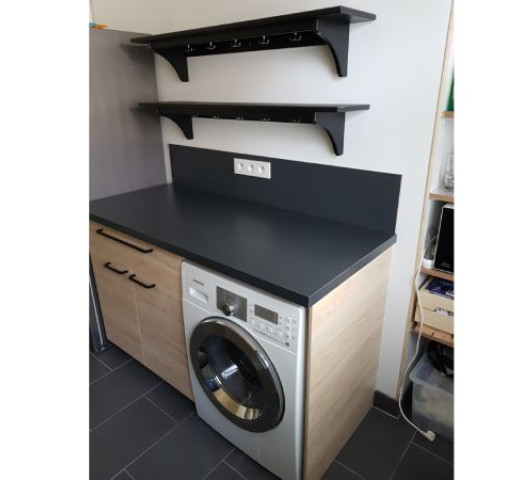 JF Conseil et Aménagement à SAINT-AMAND-SUR-SEVRE 79 aménagement buanderie