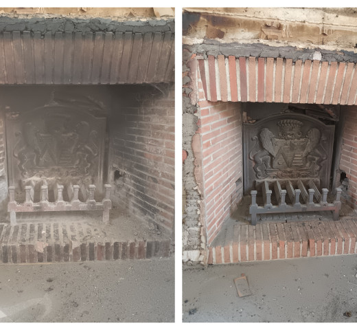 NET'SP 45 à Saran nettoyage cheminee en pierre ancienne